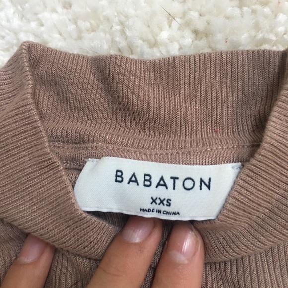 Brown babaton shirt - Picture 5 of 5